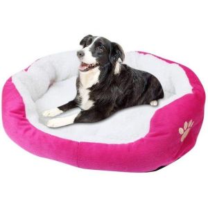 Panier Rond Et Confortable Pour Chats Et Petits Chiens, En Forme De Donut. Coussin Antidérapant, Lavable, Chaud Et Offrant Un Excellent Maintien. - Neuf