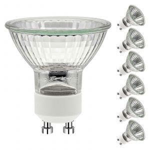 Ampoules Halogènes Gu10-Paquet De 6 Ampoules De Projecteur Ac 230v 35w-2700k Blanc Chaud [Classe Énergétique G] - Neuf