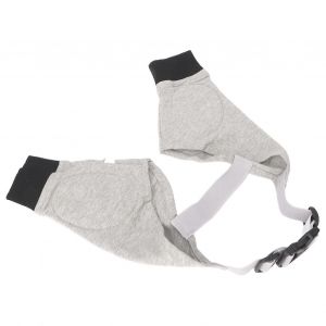 Chien Attelle De Genou Pour Les Petites Et Moyennes Chiens De Grande Taille, Gris Noir H194wkmdcp14 - Neuf