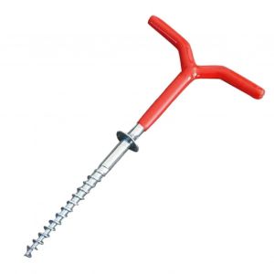 Piquets De Tente Robustes, Clous A Spirale, Piquets De Jardin En Metal, Piquets De Tente Legers - Neuf