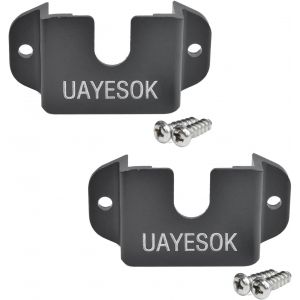 3 in 1 Walkie Talkie Car Radio & Speaker & Microphone for Mobile Radio with 3M Adhesive Back for Baofeng,Kenwood,Motorola,Quansheng (Black,2 pcs) - Neuf