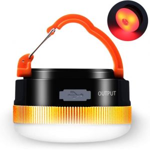 Led Camping Light Usb Rechargeable Mini Aimant Camping Lanterne 4 Modes Sos Étanche Portable Camping Éclairage Urgence Randonnée - Neuf