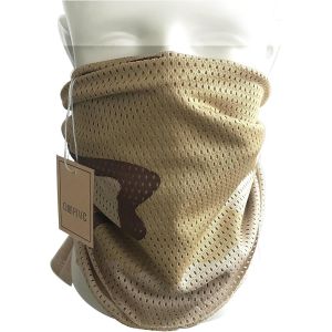 Kalanka-Écharpe Tactique Camouflage, Hommes Et Femmes Unisexe Multi-Usages Bandeau Militaire Style Tête Wrap Face Mesh Pour Airsoft, Combat, Chasse, Alpinisme Activité De Plein Air - Neuf