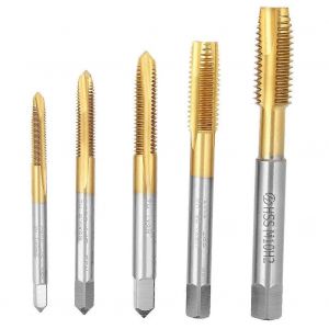 5pcs machine tarauder pointe contenant du cobalt acier rapide filetage vis outils à main M4 ? M10 - Neuf