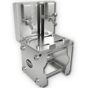 Ulteronixshop-Support d'&eacute;ventail de Balcon en Acier Inoxydable - Rond et carr&eacute; - Support de Rangement pour &eacute;ventails de Balcon - 140 cm x 140 cm - Fixation s&ucirc;re sur la Balustrade - Neuf