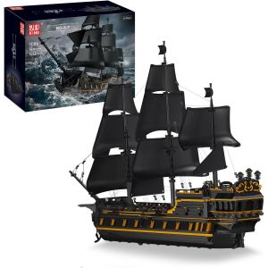 13186 - Kit De Construction De Bateau Pirate - 5266 Pi&egrave;ces Moc Black Pearl - Mod&egrave;le De Voilier - Kit De Construction - Jouets De Montage Pour Grand Cadeau Et Collections - Neuf