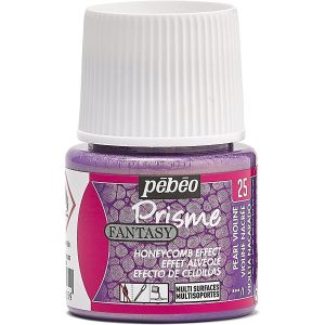 P&eacute;b&eacute;o Flacon 45ml Peinture Fantasy Prisme &Agrave; Effet Alv&eacute;ol&eacute; Violine Nacre - Neuf