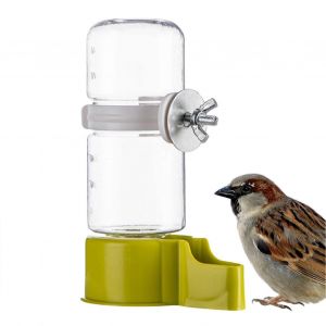 Distributeur D'eau Automatique Pour Oiseaux, Distributeur D'exterieur Pour Petits Et Moyens Oiseaux, En Plastique - Neuf