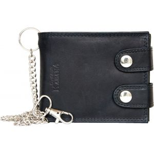 Portefeuille Homme Biker Cuir V&eacute;ritable Cha&icirc;ne 45Cm - Neuf