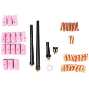 Lot de 53 coupelles de rechange en alumine pour torche de soudage TIG WP9, WP-20, WP25 - Neuf