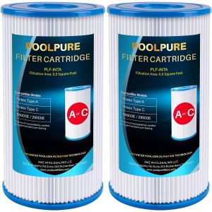Filtre de Remplacement pour Type A ou C pour piscines Hors Sol Intex 29000E/59900E,Easy Set,Summer Escapes ou Summer Waves Lot de 2 - Neuf
