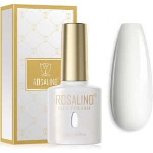 Vernis Semi Permanent,Lot De Vernis À Ongles Gels Blanc Laiteux 15ml Naturel French Gel Milky White Nail Art Gel Vernis Gel Blanc Uv Led Soak Off Vernis Gel Vernis Manucure - Neuf