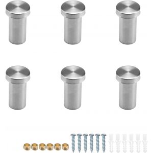 Crochet Porte Serviette,6 Pi&egrave;ces Patere,Crochets Muraux avec Vis,Patere Murale,Crochets &agrave; Serviettes,pour Cuisine,Salle Bain,Salon - Neuf