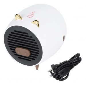 Chauffage electrique portable en forme de petit cochon, mini appareil de chauffage de bureau, prise CN 220 V - Neuf