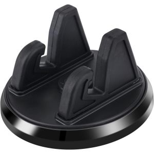 Kalanka-Support De Voiture Pour Téléphone Portable, Rotation Arbitraire À 360° Voiture Support De Téléphone Rétroviseur Montage Antidérapant Support De Montage Pour Tableau De Bord De Voiture (Noir) - Neuf