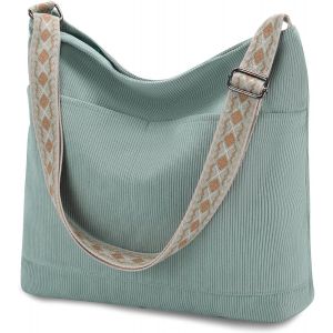 nzqaf-Sac Bandoulière Femme Sac a Main Femme avec Sangle Réglable Sac Fourre Tout Femme pour Voyages Scolaires Travail - Neuf
