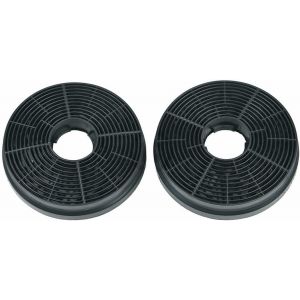 Lot de 2 filtres &agrave; charbon actif pour hotte aspirante DU 652 IX Filtre &agrave; charbon actif Filtre &agrave; charbon - Neuf
