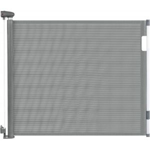Barri&egrave;re De S&eacute;curit&eacute; R&eacute;tractable Pour B&eacute;b&eacute;,0-140cm Barriere Retractable Enfant Et Chiens,Barriere De Securite Enroulable Pour Escaliers,Couloirs,Int&eacute;rieurs Et Ext&eacute;rieurs.[U61] - Neuf