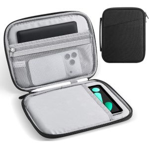 ELVORIX-7-8 Pouces &Eacute;tui de Transport rembourr&eacute; pour iPad Mini (A17 Pro) 8,3 Pouces 2024, iPad Mini 6/5/4/3/2, liseuse 7"", Sacoche pour Tablette avec poign&eacute;e, Noir - Neuf