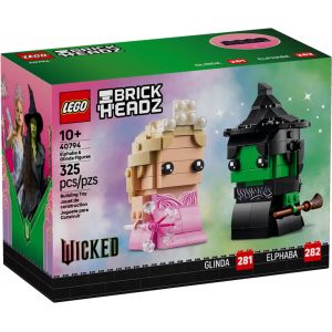 LEGO BrickHeadz - Figurines d'Elphaba et de Glinda - 40794 - Neuf