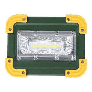 Hjlian Projecteur Portable Rechargeable Par Usb, Lampe De Recherche D'urgence A Led Etanche Pour Camping Et Exterieur - Neuf