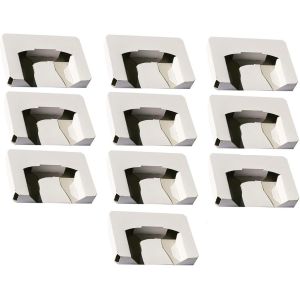 Mdy-: 10 X Cale, Fourreau, Support Cartouche De Remplacement En Carton Pour Boite De Jeu Compatible Avec La Console Nintendo 64 N64 - Neuf