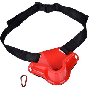 Ceinture De Combat De P&ecirc;che, Support De Canne &Agrave; P&ecirc;che R&eacute;glable, Ceinture En Plastique Durable - Neuf