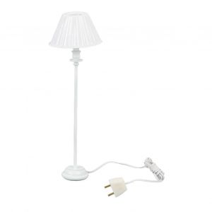 Lampadaire de maison de poup&eacute;e miniature motif coquille blanche r&eacute;tro &eacute;l&eacute;gant bricolage meubles lampadaire pour maison de poup&eacute;e &agrave; l&iquest;&eacute;chelle 1 :12 - Neuf