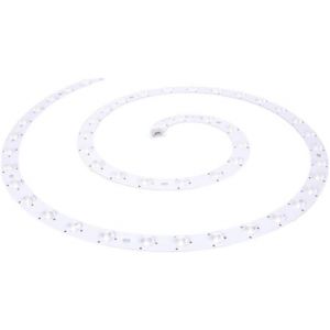 Kal-- Kit Led Spirale Variateur 36 W Modulaire Pour Ventilateur Ou Plafonnier - 3 Températures De Lumière 3000-4000-6000 K, Magnétique, Réglable - Blanc - Neuf