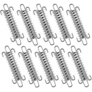 10pcs Corde De Tente Robuste,Boucle De Corde De Tente En Acier Inoxydable Pour La Randonnée Camping Pêche Pique-Voyage - Cdsx - Neuf