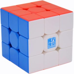 MoYu Super RS3M 2022 3 x 3 Cube magique magn&eacute;tique MoYu Super RS3M Magnetic 3 x 3 x 3 2022 Magic Cube sans autocollant MFJS Puzzle Speed Cube RS3M - Neuf