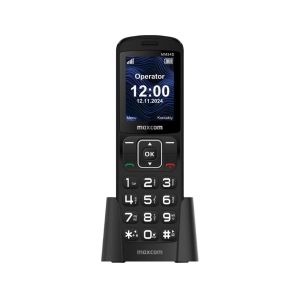 T&eacute;l&eacute;phone Maxcom MM34D SIM Simple Noir - Neuf