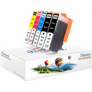 364XL Cartouches Compatibles pour HP Photosmart 5510 5511 5512 5514 5515 5520 5522 5524 6510 6512 6515 6520 7510 B110a B109a Deskjet 3070A 3520 Officejet 4620 4622 - Neuf