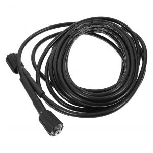 Tuyau nettoyeur haute pression R&eacute;sistant &agrave; l'Usure &agrave; Haute Pression de Tuyau en PVC, 9 M&egrave;tres, M22 Connecteurs, 15 Connexions, Pour Voiture Et Jardin - Neuf