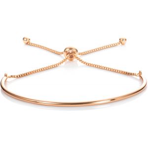 Eryi-Bracelet Jonc Pour Femme Et Jeune Fille, Bracelet Fin Réglable Pour Femme, Bracelets Joncs Ajustable, Bijoux Femme Avec Pochette Cadeau - Neuf
