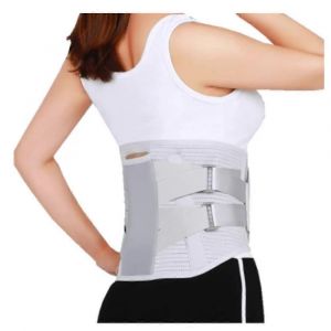 Lumbarmatete - Ceinture De Soutien Lombaire Orthopedique Avec Plaques D'acier Et Thermotherapie - Neuf