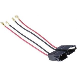 KALANKA-Jeu de c&acirc;bles d'adaptation pour enceintes III (pour Opel,Renault,Seat,Volkswagen, c&acirc;ble adaptateur pour haut-parleur III, Adaptateur de c&acirc;ble) Noir - Neuf