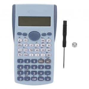 Calculatrice scientifique multifonctionnelle, haute sensibilite, reponse rapide, deux lignes, silencieuse, corps mince, calculatrice de bureau portable - Neuf