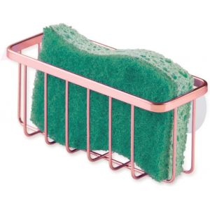 ERYI-Idesign Porte-Éponge Pour Évier, En Métal Enduit Antirouille Avec Ventouses Puissantes, Porte-Savon De Cuisine, Cuivre - Neuf