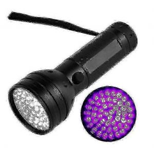 Lampe Torche Uv Pour La Détection D'urine D'animaux Domestiques, Détecteur De Lumière Noire À 51 Led Pour L'urine De Chien, Les Taches D'animaux Domestiques Et Les Punaises De Lit - Neuf
