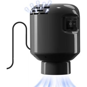KALANKA-KISSLEAF pompe à air électrique pour sac sous vide portable de 55W 220V Pompe à Vide à Compression électrique Rangement vêtements/Couettes/manteaux de duvet(BALCK) - Neuf