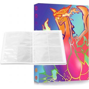 Mdy-Classeur Pour Cartes À Collectionner, Porte Carte, Rangements Pour Cartes À Collectionner, Albums Carte, Livre De Protection Cartes, 4 Pochettes 30 Pages(Album04) - Neuf