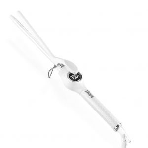 Fer À Boucler Professionnel 9 Mm Avec Écran Lcd Pour Petites Boucles, Céramique Tourmaline Et Gants (140-200) - Neuf