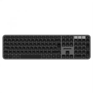 Clavier sans fil multi-appareils - Phoenix Technologies - Bluetooth - 2,4 GHz - K300 - 14 touches multim&eacute;dia - Neuf