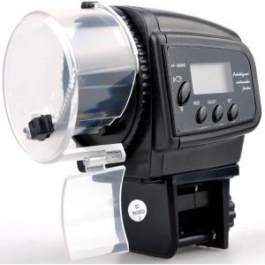 Distributeur Nourriture Poisson, Mangeoire Automatique Pour Poissons D'aquarium Automatique Numérique Pour Les Poissons Led Minuteur - Neuf