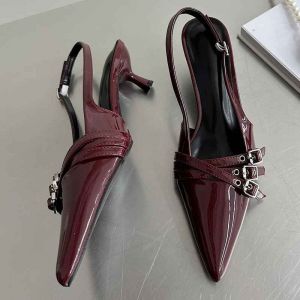 Escarpins Peu Profonds Pointus Parker Pour Femmes,Chaussures À Talons Pour Femmes,Escarpins À La Mode,Chaussures À Talons Moyens,Mules, - Neuf