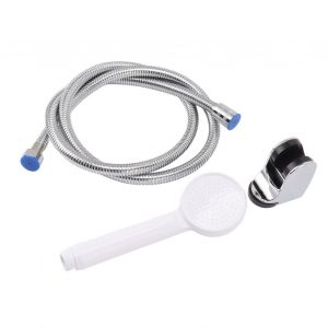 HJLIAN Pommeau de douche a main en ABS epais, peinture blanche au four, pulverisateur de douche a main pour remplacement de salle de bain - Neuf