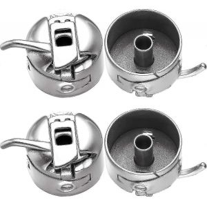 Boîtier De Canette En Acier Inoxydable Pour Machines À Coudre À Chargement Frontal De Classe 15 Compatible Wuqx - Neuf