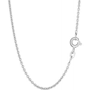 Kal-Chaîne Ronde En Maille Forçat En Argent Sterling 925, Collier Massif De 1,10 Mm De Large - Neuf
