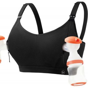 Soutien-Gorge De Maternité Et D'allaitement Sans Couture Pour L'allaitement Et Le Sommeil Pendant La Grossesse, Avec Rallonges De Soutien-Gorge Et Clips Supplémentaires - Neuf